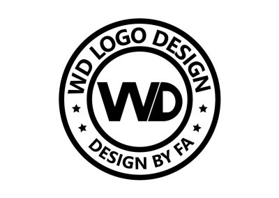 Wd logo design by gfxstocks